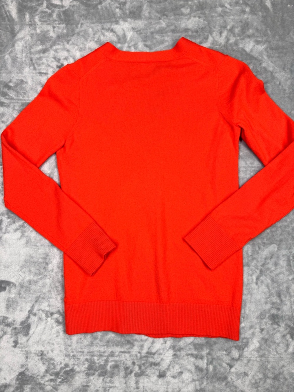 J. Crew 100% Merino Wool Red Women's Cardigan - Picture 6 of 9